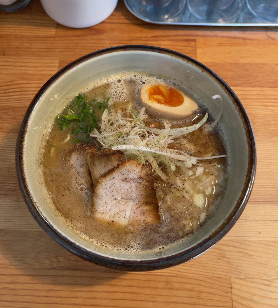 「鶏の濃厚中華そば（1000円）」@中華そば 閃の写真