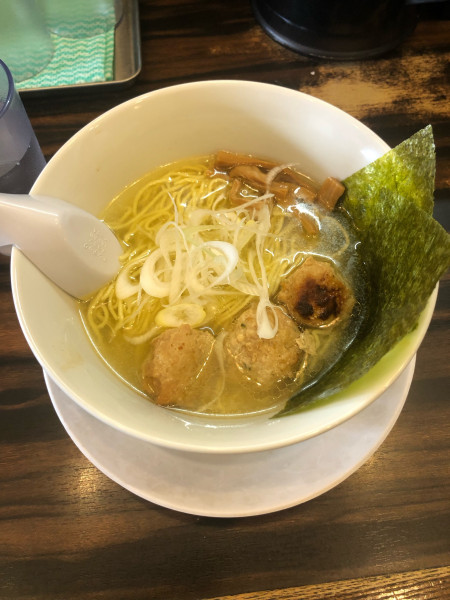 「塩ラーメン」@稲荷屋の写真