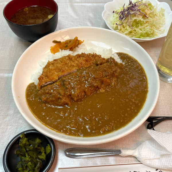 「かつカレー」@とん八の写真