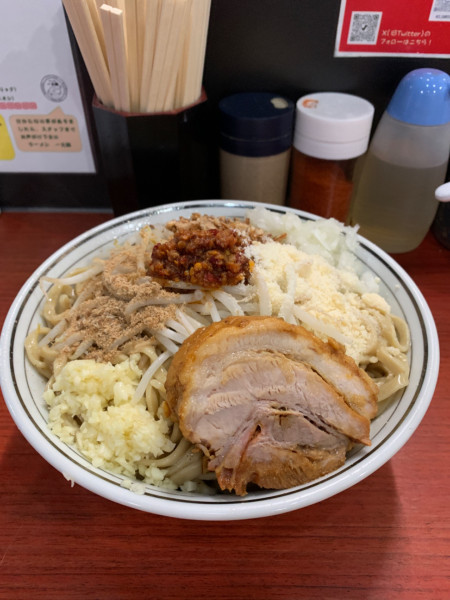 「ちーゆでペペロンチーノ」@ラーメン一太豚の写真