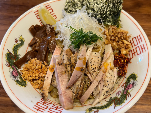 「まぜそば」@自家製手もみ麺 鈴ノ木の写真