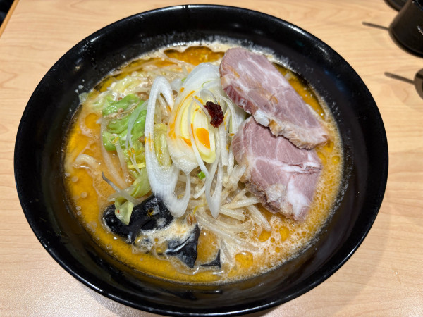「濃厚味噌ラーメン（海老マー油）」@麺匠 克味の写真
