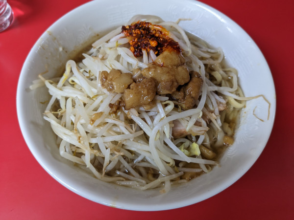 「小ラーメン」@ラーメン二郎 千住大橋駅前店の写真