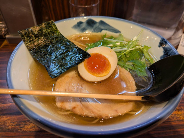 「塩らーめん(1290円)」@AFURI 六本木交差点の写真