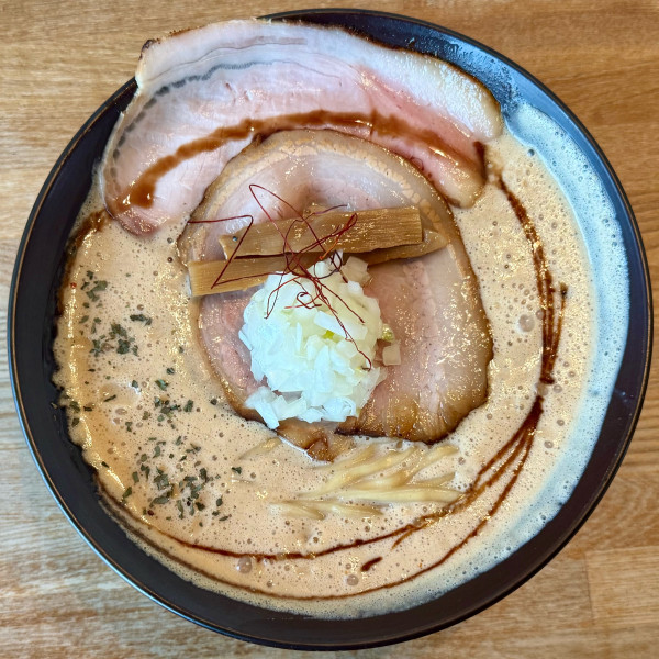 「SOY味噌ラーメン ¥1,200」@湖麺屋 Reel Cafeの写真