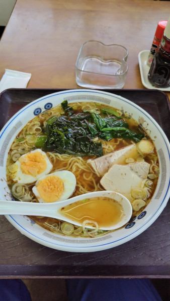 「令7·3·18ラーメン550円＋大盛100円」@味の店 龍泉の写真