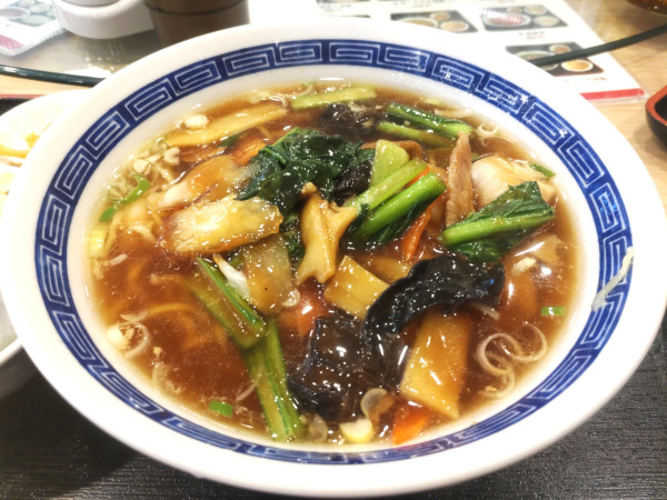 「広東麺半炒飯セット　950円」@中国家庭料理 你好 目黒店の写真