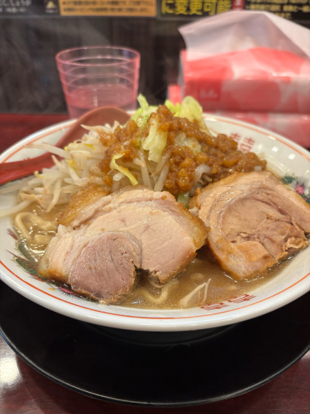 「小らーめん　脂マシ」@ぶっ豚 調布店の写真