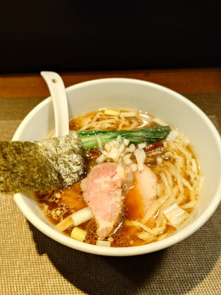 「手揉み醤油そば」@麺処 はら田の写真