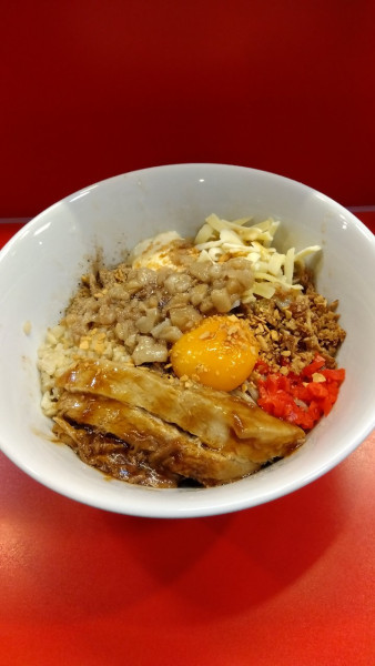 「ジャンク」@まぜそばマゼロー 船橋店の写真