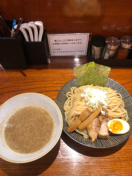 「濃厚魚介つけ麺」@麺屋 恵心の写真