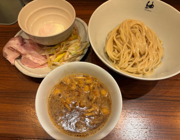 「[限定]赤味噌つけ麺」@紬生の写真