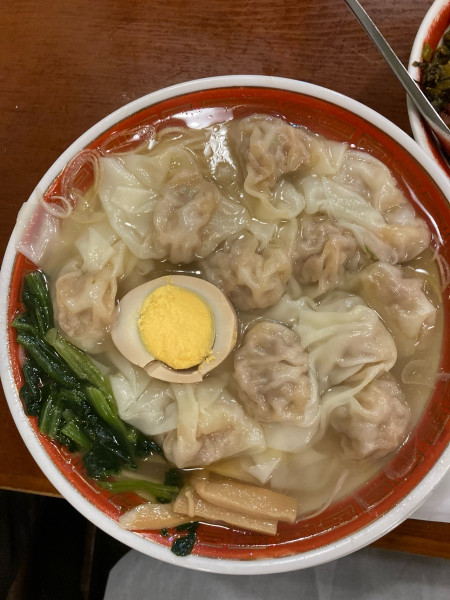「広州雲呑麺ご飯セット1089円」@広州市場 西新宿店の写真