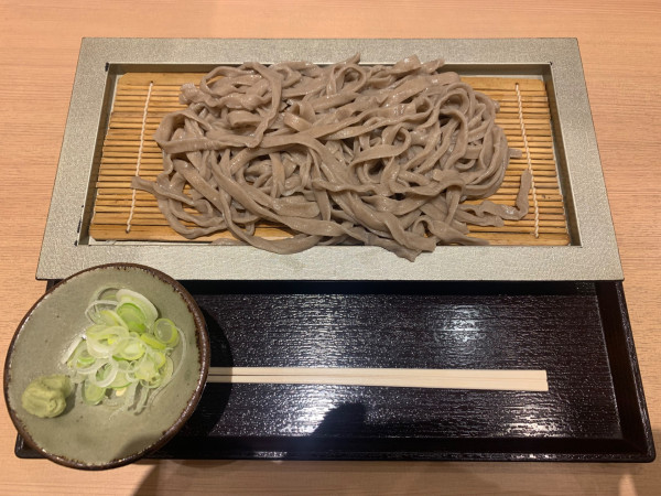 「もりそば（極太手打ちそば）」@北海道そば さくら プレナ幕張店の写真