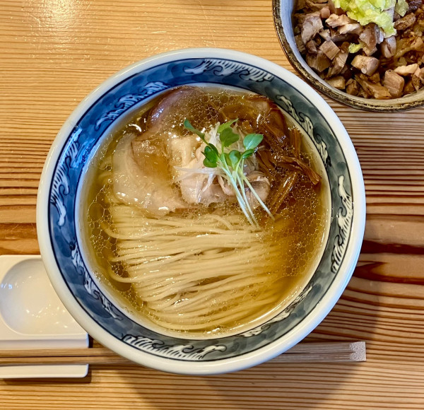 「塩そば 1100円」@塩そば時空の写真