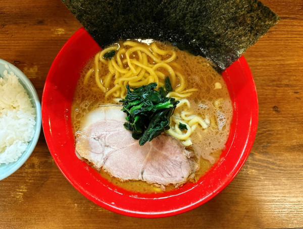 「ラーメン:870円、こだわり白飯:150円」@吉祥寺 武蔵家の写真