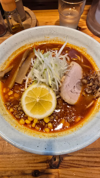 「火山らーめん 1150円」@旭川らーめん かじべえの写真