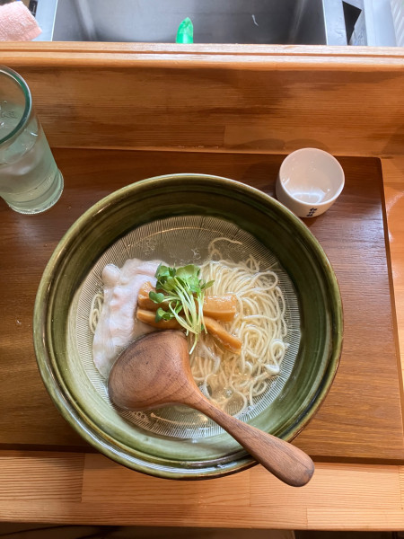 「煮干そば　850円」@中華そば 華塩の写真