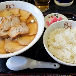 焼豚ラーメンとライス（1,480円）