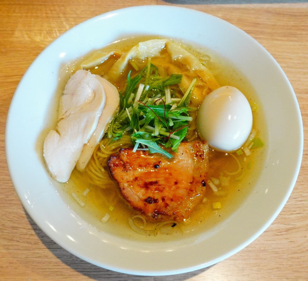 「味玉塩らぁ麺」@Nakameguro Ramen すぎ田の写真