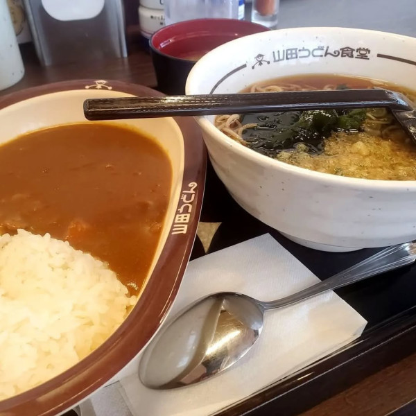 「かかしカレー」@山田うどん食堂 鴻巣吹上店の写真