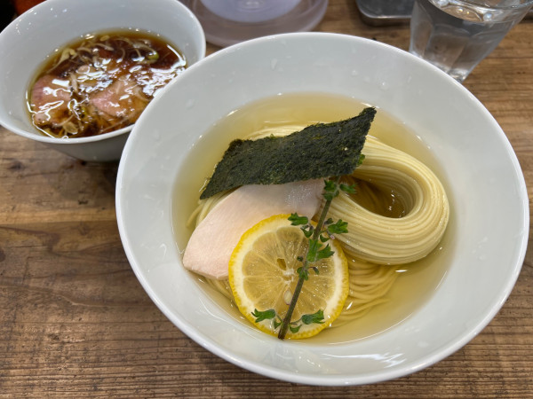 「昆布水つけ麺　塩　大盛り」@3931WORKS.の写真