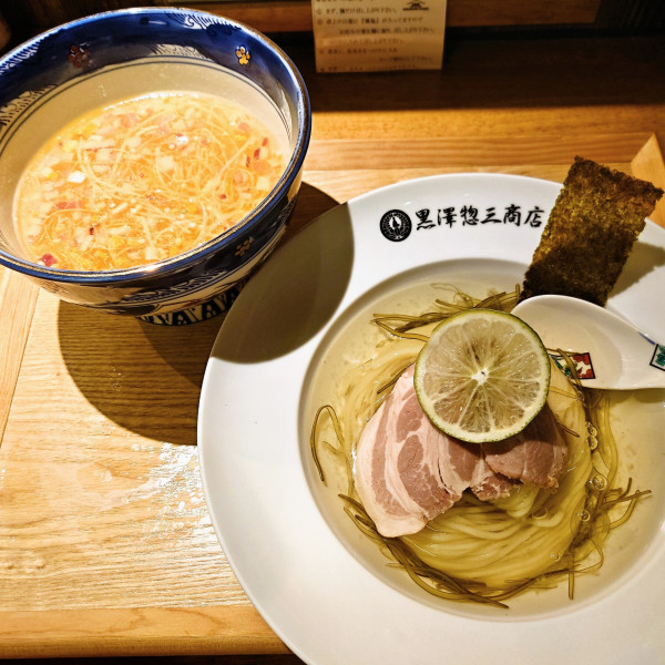 「塩昆布水つけ麺」@KUROSAWA STOREの写真