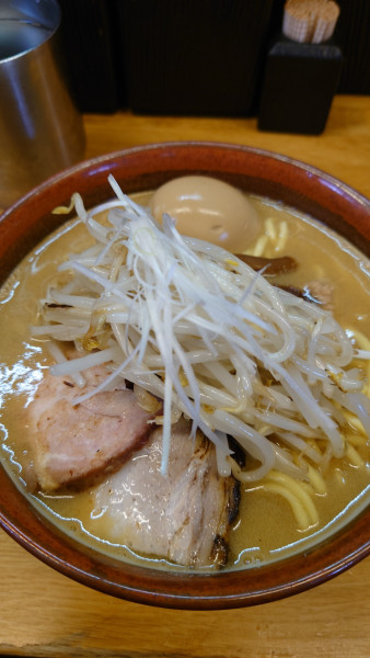 「みそらーめん　チャーシューごはん」@味噌っ子 ふっくの写真