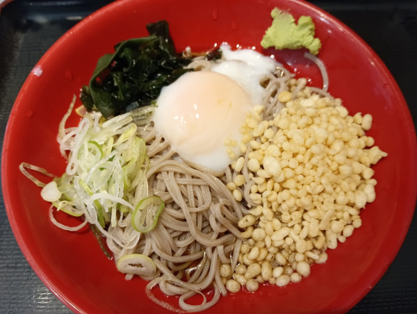 「朝夕たぬきそば（￥450）」@名代 富士そば 荻窪店の写真