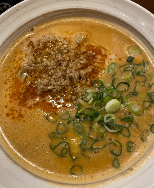 「【期間限定】担々麺プレミアム 1100円」@信楽茶屋 横浜鶴見本店の写真