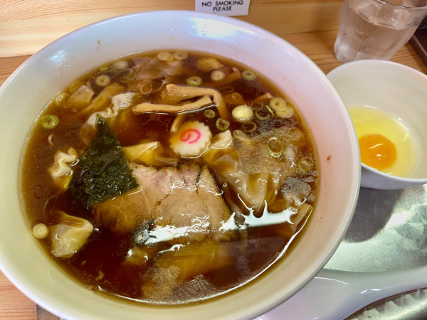 「ワンタン 大盛」@大勝軒 武蔵高萩店の写真