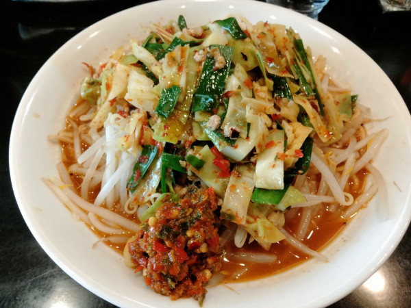 「極辛ラーメン野菜マシ」@激辛拉麺 鷹の爪の写真