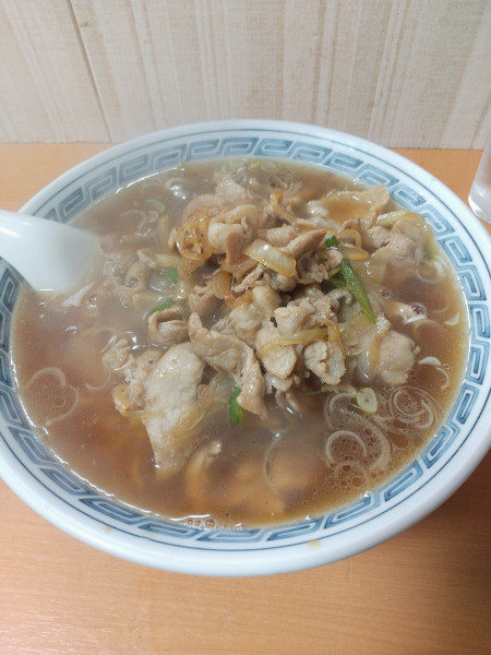 「肉そば」@平和軒の写真