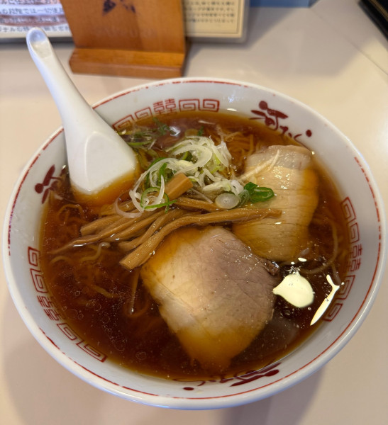 「醤油ラーメン！」@釧路ラーメン 河むら 本店の写真