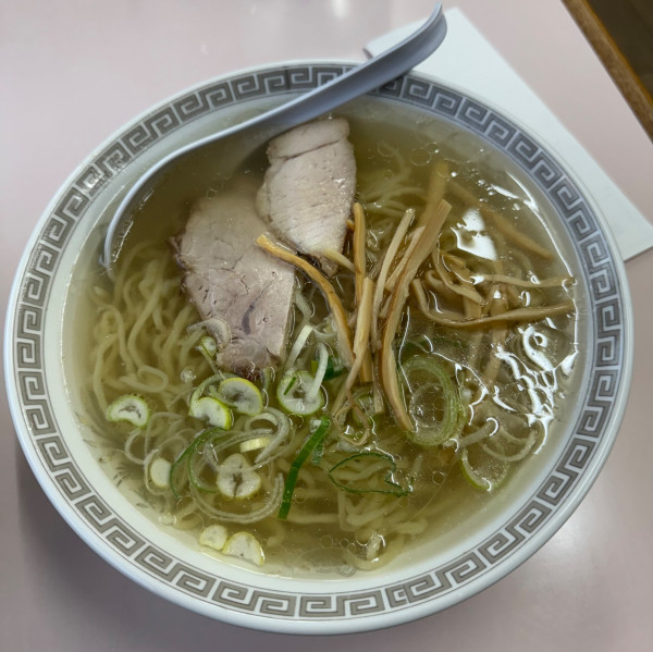 「塩ラーメン！」@浅草軒の写真