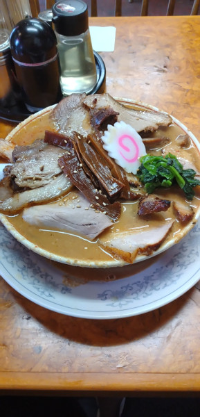 「担々ﾁｬｰｼｭｰ麺」@かし亀の写真