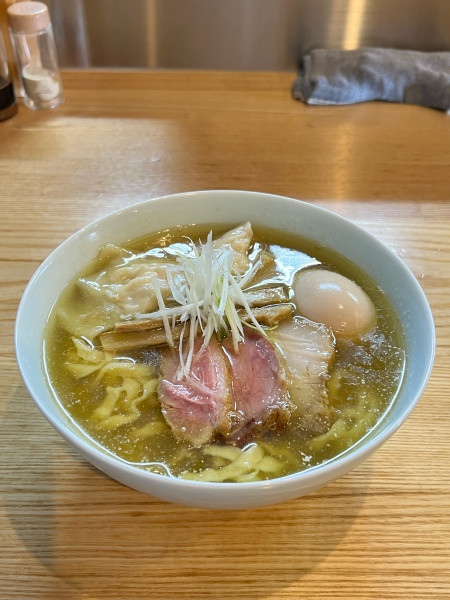 「特製塩そば」@麺 㐂色の写真