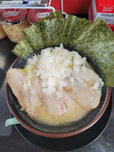 「MAX塩ラーメン」@横浜家系ラーメン 武石家の写真