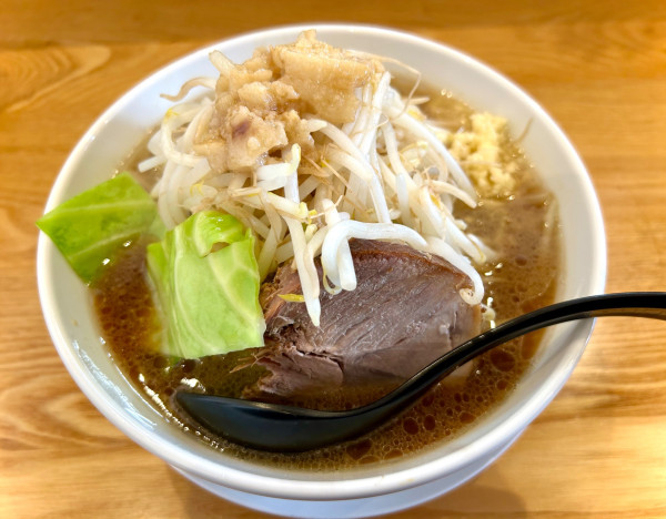 「豚らーめんミニ150g(930¥)」@豚ラボ 印西店の写真