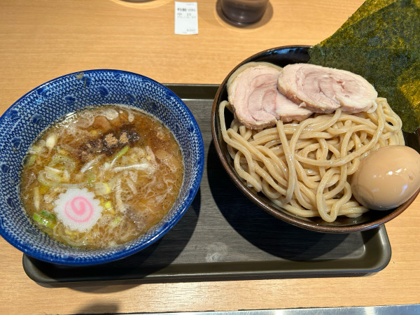 「特製つけ麺中盛り」@くり山の写真
