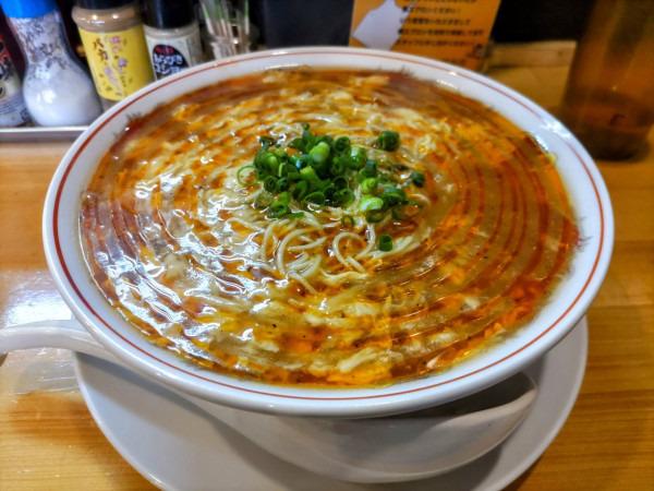 「酸辣湯麺 1000円」@麺酒場 朱拉の写真