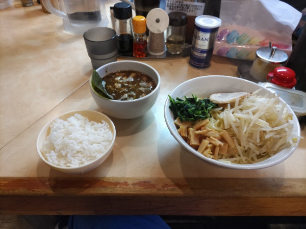 「つけ麺(黒)」@山藤家の写真