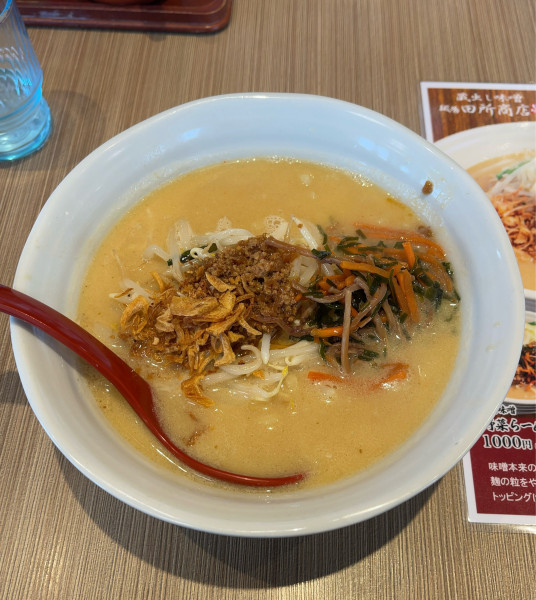 「福島（会津）味噌らーめん（957円）」@麺場 田所商店 松原店の写真