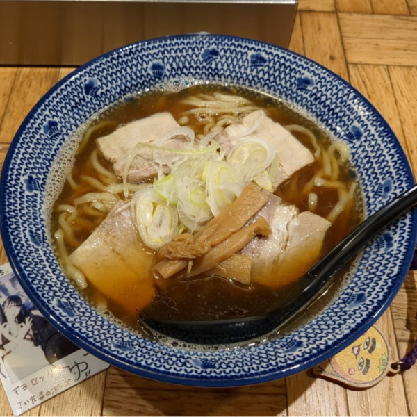 「あごだしらーめん(あっさり)醤油」@めん業一筋 善龍の写真