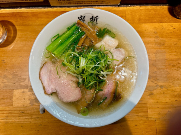 「鮪塩:1,800円」@ラーメン 巌哲の写真