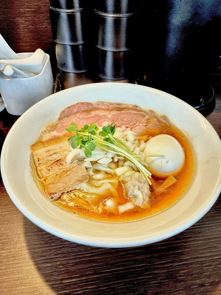 「特製いりこそば」@オカモトモノガタリの写真