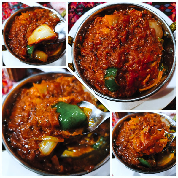 「チキン・ド・ピアザ(辛口)　1155円」@ニュープラシッダ 浅草店の写真