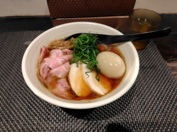 「特製中華そば醤油¥1420」@中華そば 向日葵の写真