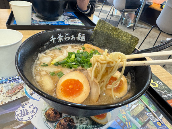 「こってり　味玉らぁ麺1080円」@千葉らぁ麺の写真