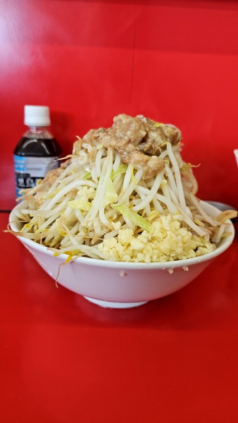 「小ラーメンと生姜」@ラーメン二郎 ひたちなか店の写真